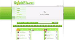 Desktop Screenshot of enjoymp3s.com